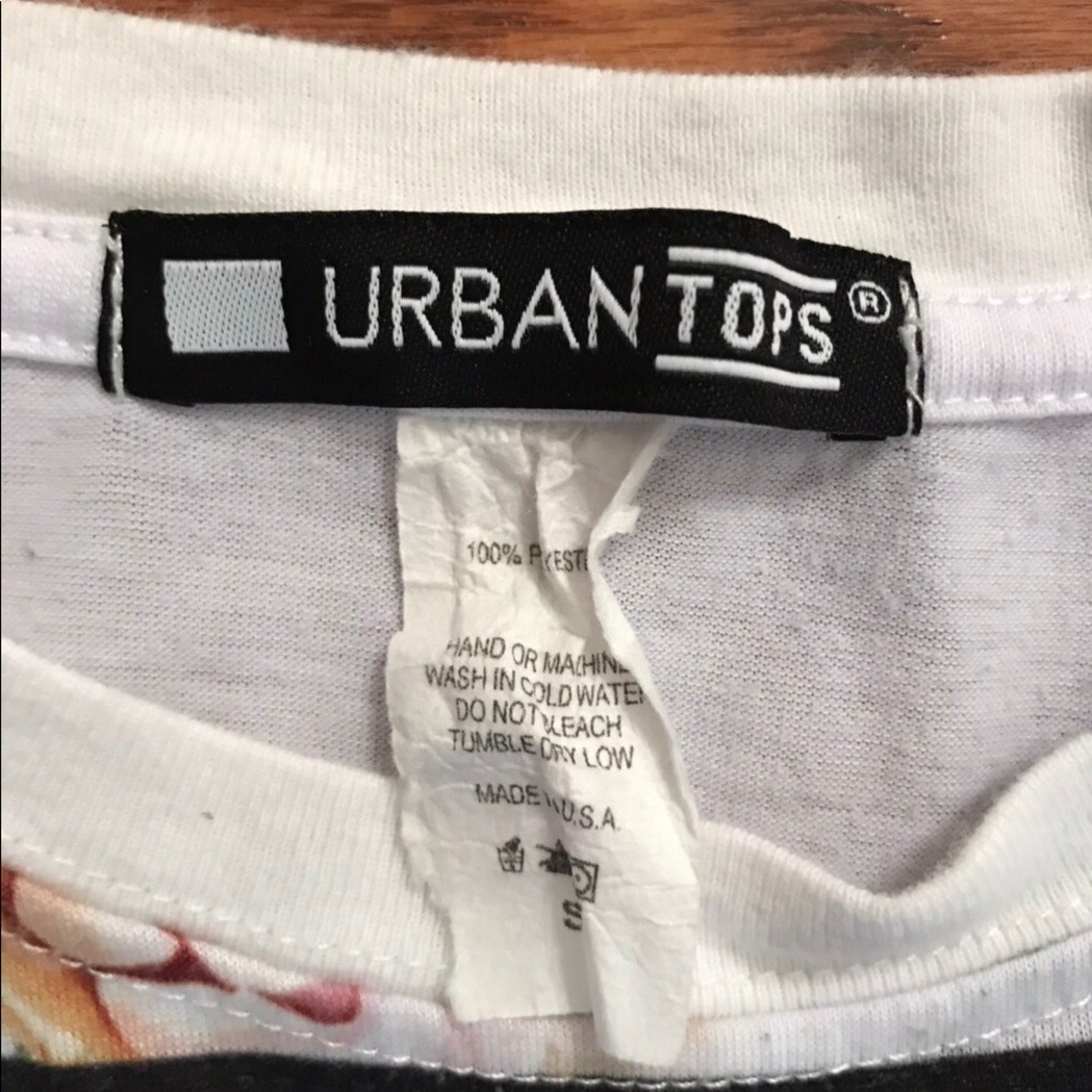 BROOKLYN NYC FLORAL SIGN FONT SHIRT STREETWEAR SMALL - Picture 2 of 4